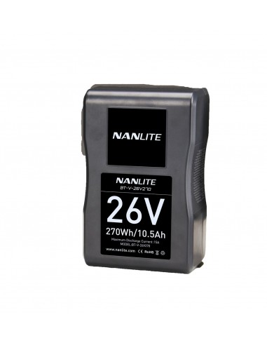 BATERÍA V-MOUNT 26V 270 WH. NANLITE - NABTV26V270