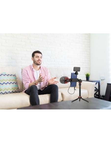 YOUTUBER / LIVE STREAMER VLOG 2 BYVG350 TRIPODE CON ACCESORIOS PARA GRABACIÓN Y PUBLICACIÓN DE VIDEO BOYA - BYVG350