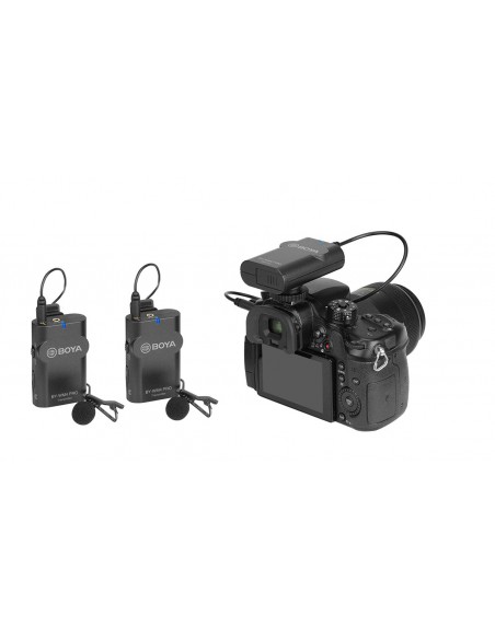 MICRÓFONO INALÁMBRICO WM4 PRO KIT 2TX+1RX BOYA- BYWM4PROK2