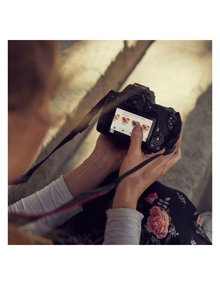 CÁMARA EOS 250D NEGRA CON OBJETIVO EF-S 18-55MM F/4-5.6 IS STM CANON-3454C002AA