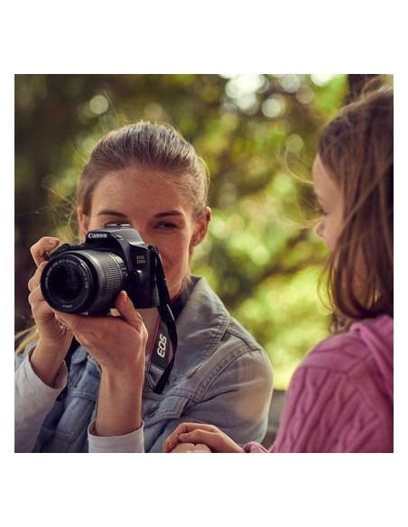 CÁMARA EOS 250D NEGRA CON OBJETIVO EF-S 18-55MM F/4-5.6 IS STM CANON-3454C002AA