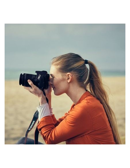 CÁMARA EOS 250D NEGRA CON OBJETIVO EF-S 18-55MM F/4-5.6 IS STM CANON - 3454C002AA