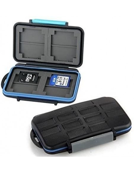 FUNDA PARA 2 TARJETAS DE MEMORIA 4 X CF / 8 X SD JJC MC- 6950291516527