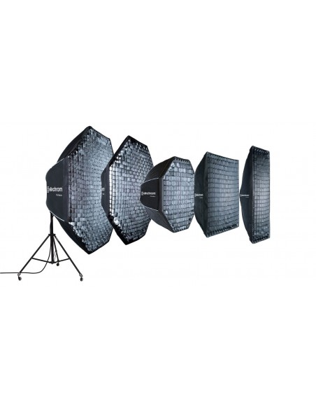 VENTANA DIFUSORA CON NIDO DE ABEJA SNAPLUX STRIBOX 35 X 75 CM ELINCHROM-EL26637