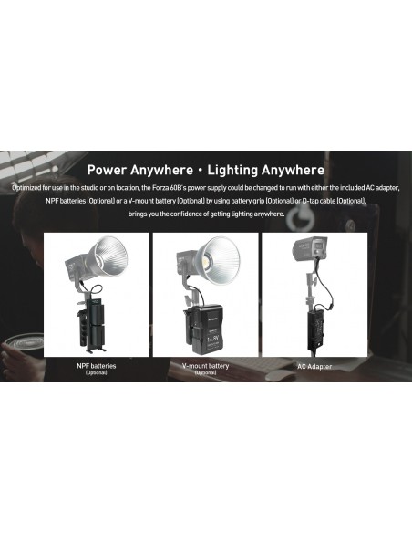 ADAPTADOR FORZA 60 BATERIAS SONY NP NANLITE- NABHFZ60