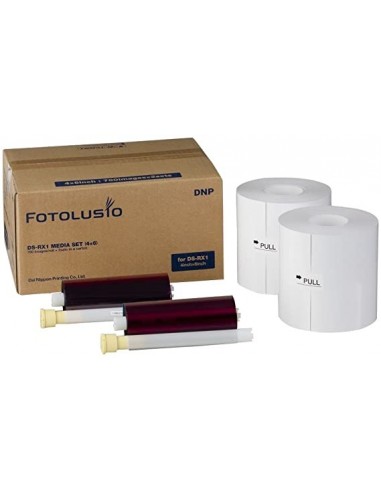 PAPEL FOTOGRAFICO CONSUMIBLE PARA RX-1 HS 10X15 (1400) DNP - FL-RX1HS46