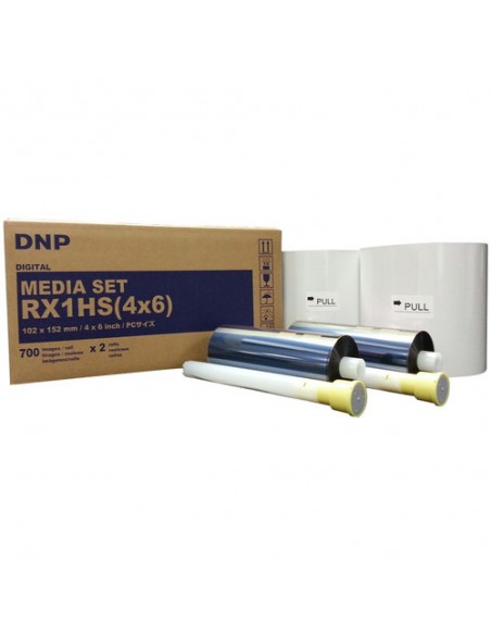 PAPEL FOTOGRAFICO CONSUMIBLE PARA RX-1 HS 10X15 (1400) DNP - FL-RX1HS46