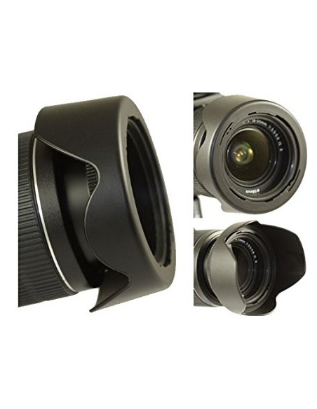 PARASOL DE ROSCA PARA LENTES DE 52 HASTA 77 MM STARBLITZ - SLH52/ SLH55/ SLH62/ SLH67/ SLH72/ SLH77