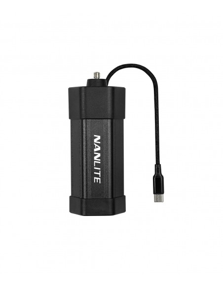 EMPUÑADURA PORTA BATERIAS PARA ANTORCHA Y PAVOTUBE NANLITE - NABTBGF550