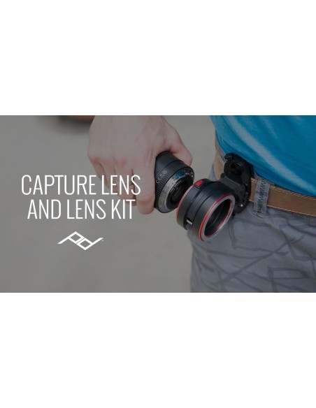 PEAK DESIGN LENS KIT: SOPORTE PARA 2 ÓPTICAS PARA TODOS LOS CAPTURE - LKC1/ LKN1/ LKS1