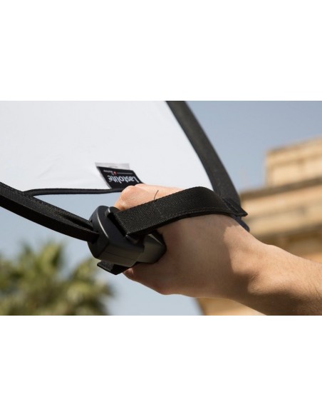 REFLECTOR TRIGRIP 75CM PLATA / BLANCO MANFROTTO - LLLR3631