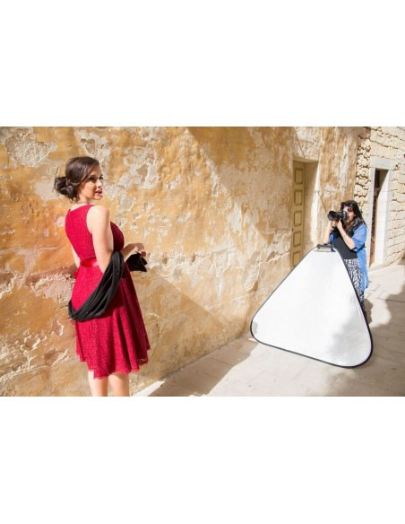 REFLECTOR TRIGRIP GRANDE 120CM SUNFIRE / PLATEADO MANFROTTO - LLL3736