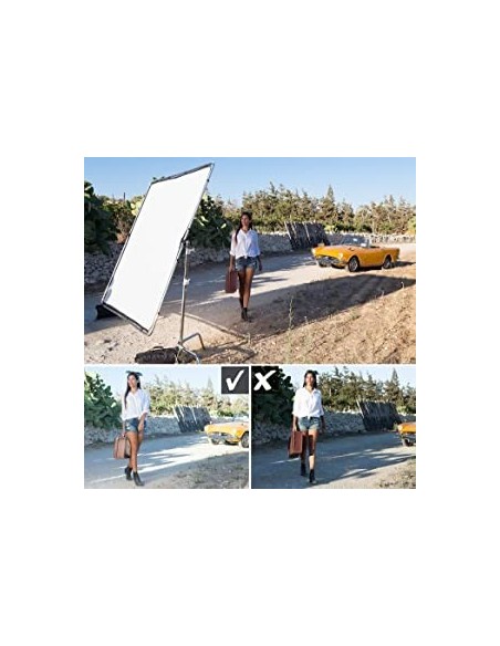 REFLECTOR SKYLITE RAPID BLANCO/ SUNFIRE 2 X 2 M. MANFROTTO - LLLR82206R