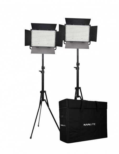 NALITE KIT 2 PANEL LED CN-1200CSA BI-COLOR CON ALETAS