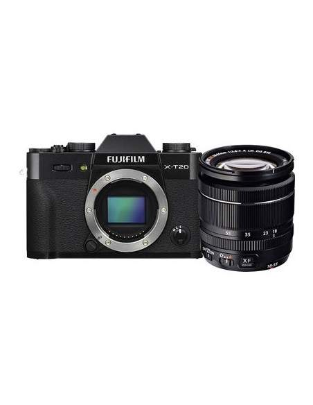CAMARA FUJI X-T20 CON OBJETIVO XF18-55 MM APS-C FUJIFILM- 00080525