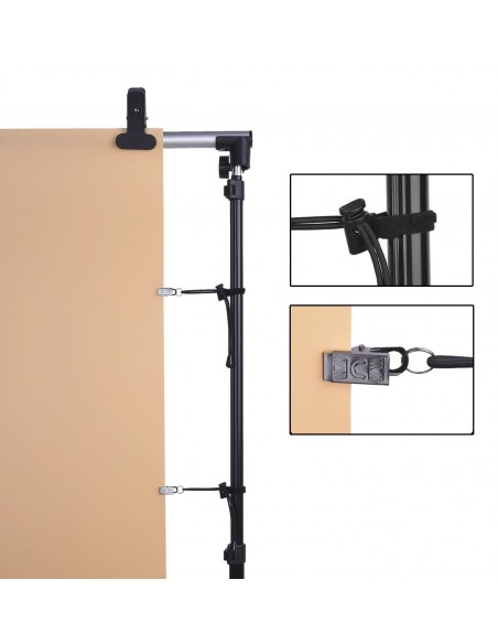 PINZAS PARA FONDOS EN SPINZAS PARA FONDOS EN SOPORTE DE ESTUDIO KIT 12 UNIDADES- X000ZKYB3ZOPORTE DE ESTUDIO NEWER
