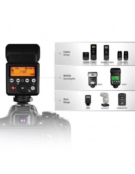 FLASH CAMARA TRANSCEPTOR MODUS 600RT MARK II HÄHNEL- HI10052110/  HI10052120