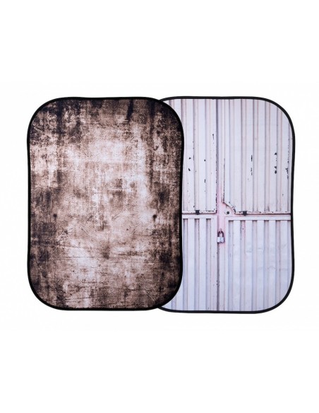 FONDO PLEGABLE DOBLE CARA METAL TEXTURA ÓXIDO / CONTAINER 1,5 X 2,1M MANFROTTO - LLLB5718