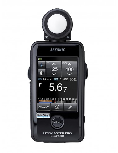 FOTOMETRO SEKONIC 478DR LITEMASTER PRO RADIO POCKETWIZARD - SK011475