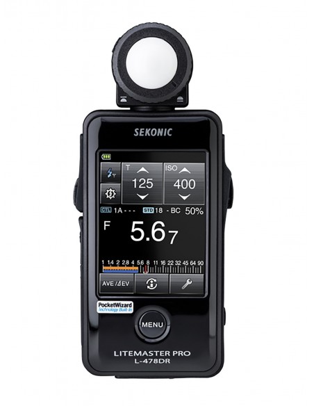FOTOMETRO SEKONIC 478DR LITEMASTER PRO RADIO POCKETWIZARD - SK011475
