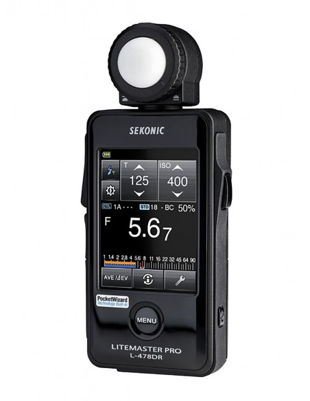 FOTOMETRO SEKONIC 478DR LITEMASTER PRO RADIO POCKETWIZARD - SK011475