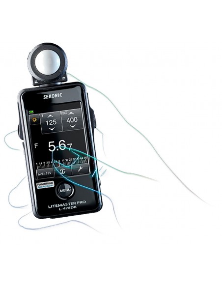 FOTOMETRO SEKONIC 478DR LITEMASTER PRO RADIO POCKETWIZARD - SK011475