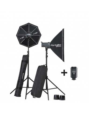 KIT ELINCHROM COMPACTO D-LITE RX 4/4 SOFTBOX TO GO - EL20839.2