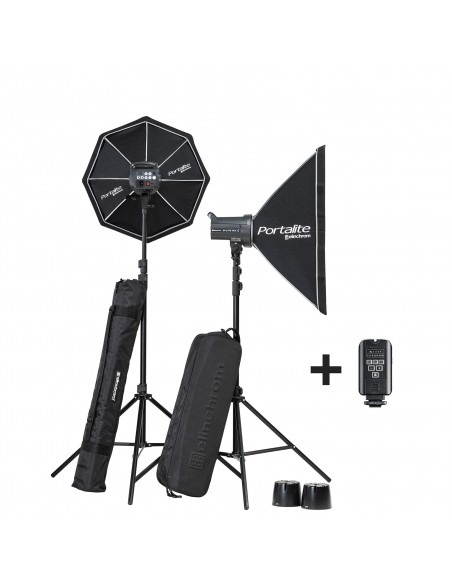 KIT ELINCHROM COMPACTO D-LITE RX 4/4 SOFTBOX TO GO - EL20839.2