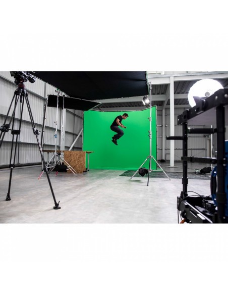 FONDO CHROMA KEY FX KIT TELA DE FONDO VERDE O AZUL 4 X 2,9M CON MARCO DE ALUMINIO MANFROTTO - MFMLBG4301K / MFMLBG4301KB