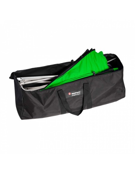 FONDO CHROMA KEY FX KIT TELA DE FONDO VERDE O AZUL 4 X 2,9M CON MARCO DE ALUMINIO MANFROTTO - MFMLBG4301K / MFMLBG4301KB