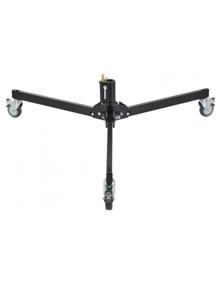 BASE GRANDE PARA EXTENSIÓN DE PIE DE ESTUDIO CON RUEDAS Y FRENOS MANFROTTO - MF297BBASE