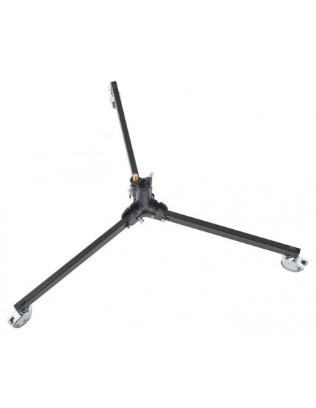 BASE GRANDE PARA EXTENSIÓN DE PIE DE ESTUDIO CON RUEDAS Y FRENOS MANFROTTO - MF297BBASE