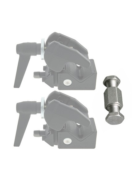 ESPIGOTE DE UNIÓN DE 2 SUPER PINZAS MF035 MANFROTTO- MF061