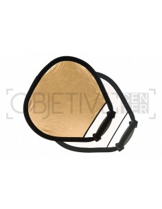 REFLECTOR TRIGRIP MINI 45CM BLANCO/ DORADO MANFROTTO- LLLR3541