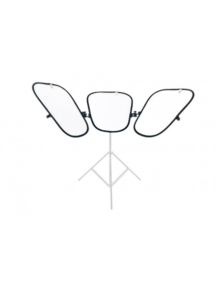 TRIFLECTOR MKII MARCO CON PANELES BLANCO / DORADO MANFROTTO - LLLR2905