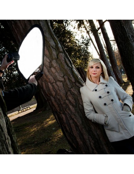 DIFUSOR PLEGABLE TRIGRIP MINI 45CM BLANCO 2 STOP MANFROTTO- LLLR3507