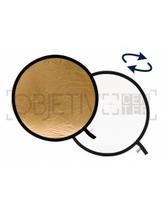 REFLECTOR PLEGABLE 120 CM ORO/ BLANCO MANFROTTO- LLLR4841
