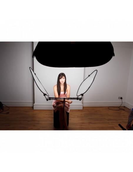 TRIFLECTOR MKII MARCO CON PANELES BLANCO/ PLATA MANFROTTO- LLLR2903