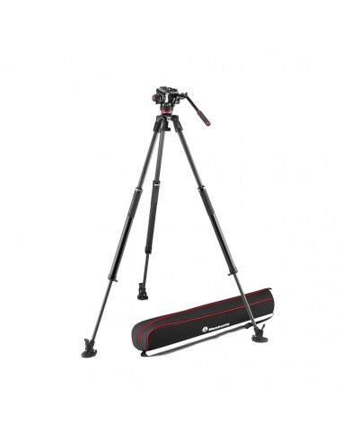 TRÍPODE PARA VIDEO DE CARBONO CON RÓTULA FLUIDA MVK504XSNGFC MANFROTTO- MFMVK504XSNGFC