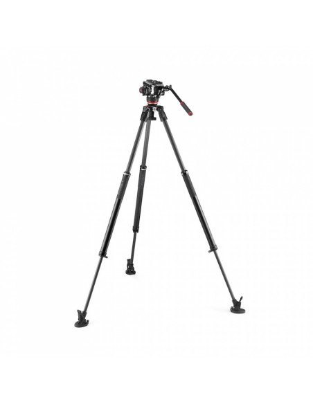 TRÍPODE PARA VIDEO DE CARBONO CON RÓTULA FLUIDA MVK504XSNGFC MANFROTTO- MFMVK504XSNGFC