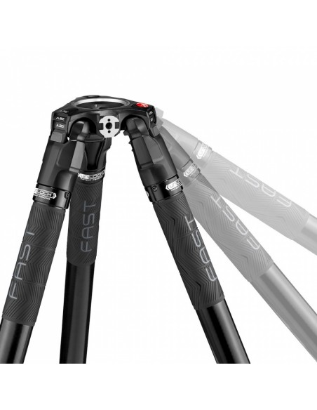 TRÍPODE PARA VIDEO DE CARBONO CON RÓTULA FLUIDA MVK504XSNGFC MANFROTTO- MFMVK504XSNGFC