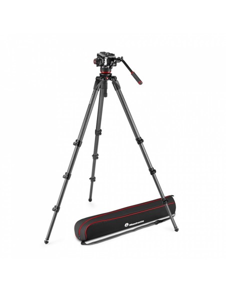 TRÍPODE PARA VIDEO DE CARBONO CON RÓTULA FLUIDA MVK504XCTALL MANFROTTO - MFMVK504XCTALL