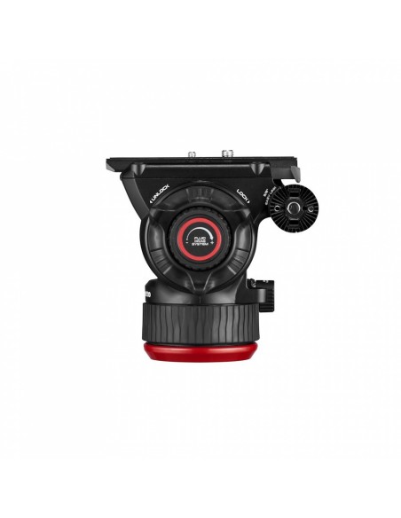 TRÍPODE PARA VIDEO TWIN DE CARBONO CON RÓTULA FLUIDA Y ESTABILIZADOR CENTRAL MVK504XTWINMC MANFROTTO- MFMVK504XTWINMC