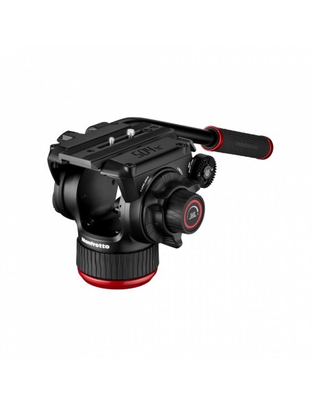 TRÍPODE PARA VIDEO TWIN DE CARBONO CON RÓTULA FLUIDA Y ESTABILIZADOR CENTRAL MVK504XTWINMC MANFROTTO- MFMVK504XTWINMC