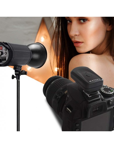 DISPARADOR DE FLASH AC-04 CANALES INALÁMBRICO- ENTATIAL