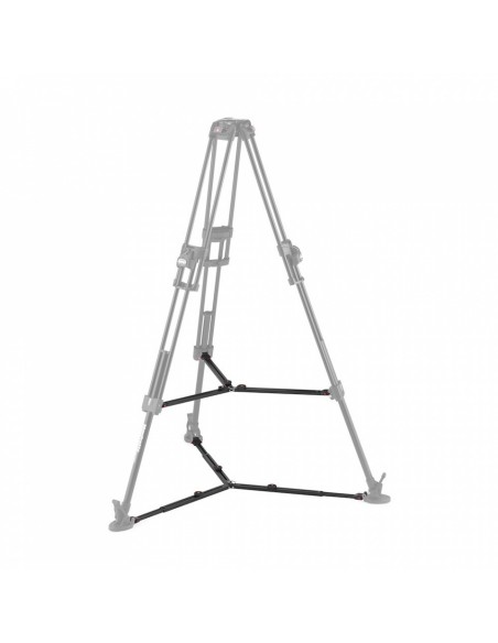 TRÍPODE 645 FAST TWIN CON SEMIESFERA 2 EN 1 EN ALUMINIO MANFROTTO- MVTTWINFA