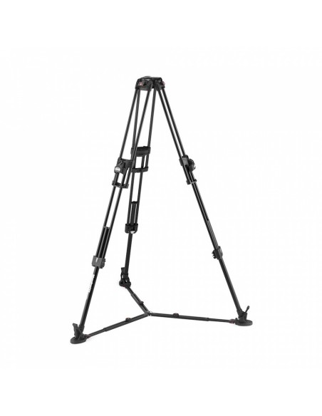 TRÍPODE 645 FAST TWIN CON SEMIESFERA 2 EN 1 EN ALUMINIO MANFROTTO- MVTTWINFA