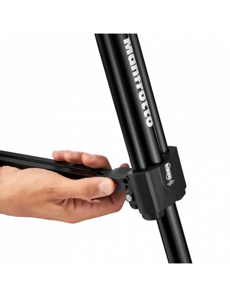 TRÍPODE 645 FAST TWIN CON SEMIESFERA 2 EN 1 EN ALUMINIO MANFROTTO- MVTTWINFA