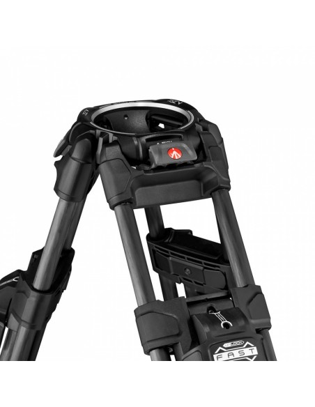 TRÍPODE 645 FAST TWIN PATA DOBLE CON SEMIESFERA 2 EN 1 EN CARBONO MANFROTTO- MFMVTTWINFC