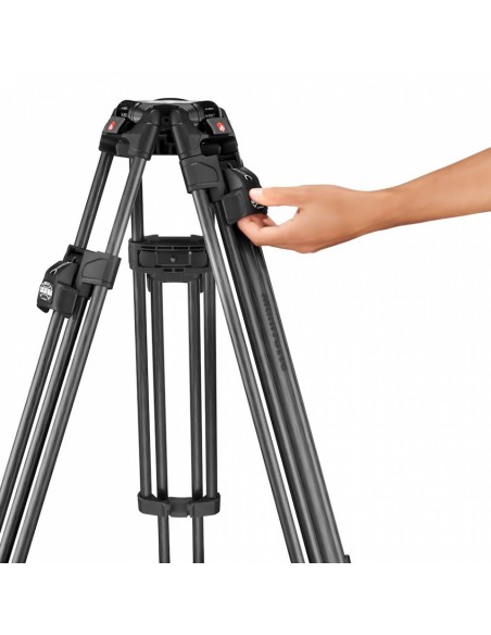TRÍPODE 645 FAST TWIN PATA DOBLE CON SEMIESFERA 2 EN 1 EN CARBONO MANFROTTO- MFMVTTWINFC